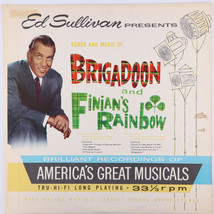 Ed Sullivan - Songs &amp; Music Of Brigadoon &amp; Finian&#39;s Rainbow 1959 Vinyl LP ES 12 - £18.95 GBP