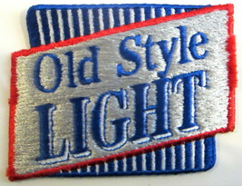 OLD STYLE LIGHT BEER PATCH NEW VINTAGE - £7.05 GBP