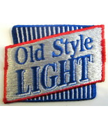 OLD STYLE LIGHT BEER PATCH NEW VINTAGE - £7.05 GBP