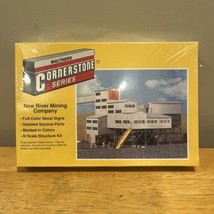 Walthers Cornerstone HO Scale Building/Structure Kit New River Mining Company - £38.17 GBP