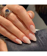 24PCS Press on Nails Short Almond Medium Fake False Nails With Glue Acry... - $109.48 MXN