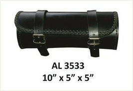 Tool Bag Laced Cowhide Leather. 10&quot;x 5&quot;x 5 - $36.63