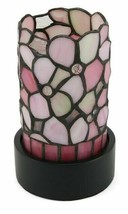 Small/Keepsake Pink Stained Glass Light of Remembrance Cremation Urn w/LED - £134.29 GBP