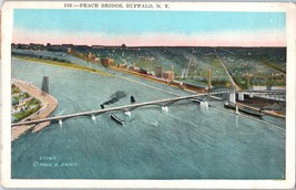 Peace Bridge Buffalo New York Vintage Postcard - £11.57 GBP
