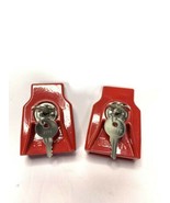 Lot Of 2 Jendyk Diecast Aluminum Glad Hand Lock, 4 Keys Keyed Alike Heav... - £28.68 GBP