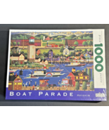 Vintage 1998” Boat Parade” By Heronim 1000 Piece Puzzle Factory Sealed - $19.89 CAD
