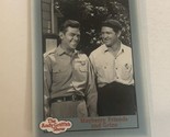 Andy And Goober Trading Card Andy Griffith Show 1990 George Lindsay #172 - $1.97