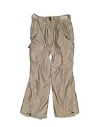 686 Pants InfiDry Reserved Beige Snowboard Ski Lined Ankle Zip Winter Ca... - $39.20