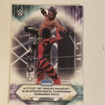 AJ Styles WWE Wrestling Trading Card 2021 #76 - £1.55 GBP