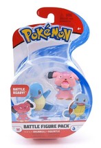 Pokemon Battle Figure Pack - Snubbull + Squirtle - 2 Figures Character - NEW* - £12.97 GBP