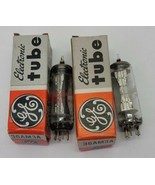 2 Vintage GE 36AM3A Vacuum Amp Electronic Tube Lot w/ Original Box USA R... - £38.66 GBP