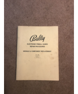 Bally Pinball Electronic Repair Procedures 1977 FO-560 Module Component ... - $17.50