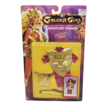VINTAGE 1984 GALOOB GOLDEN GIRL FASHION FESTIVAL SPIRIT GOLD OUTFIT NEW ... - $33.25