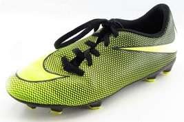 Nike Boys Shoes Size 3.5 M Yellow Synthetic Cleats - $21.78