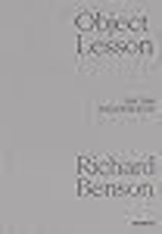 Object Lesson On the Influence of Richard Benson - £30.40 GBP