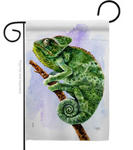 Chameleon - Impressions Decorative Garden Flag G160274-BO - £15.61 GBP