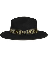 Men Bruno Capelo Hat Australian Wool Pinch Front Fedora Wesley WE975 Bla... - $119.52 CAD