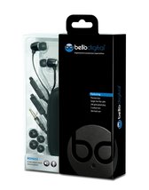 Bell&#39;O Digital BDH653 Precision Bass-Ear Stye Headphone-Line Volume/Microphone w - £21.81 GBP