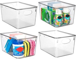 Clearspace Plastic Storage Bins With Lids – Perfect Pantry Organization,... - $51.92