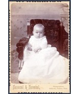Warren Brown Robbins Cabinet Photo of Baby Hudson MA - George E. Robbins... - $17.50