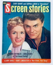 VTG Screen Stories Magazine May 1958 Debbie Reynolds and John Saxon No Label - £15.09 GBP