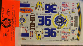 SLIXX 1/24  Water Slide Decals NASCAR Pontiac Ernie Irvin #36 Pedigree - $9.49