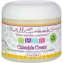 Mill Creek Baby Calendula Cream, 4 Oz - £13.88 GBP