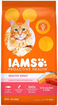 IAMS Proactive Health Adult Dry Cat Food Salmon 1ea/7 lb - £36.23 GBP