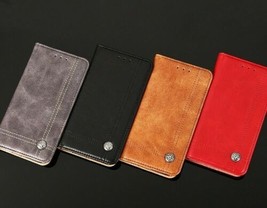 Leather Wallet Flip case cover for LG K52 50 W30 G5 G6 7 G8X ThinQ Q60 - £46.73 GBP