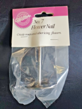 No 7 Flower Nail from Wilton 3007 NEW Create Roses &amp; Icing Flowers 1 1/2... - £6.86 GBP