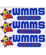 3X WMMS 101 FM Bumper Sticker Decal 100.7 FM Cleveland Rock Radio The Bu... - €43,83 EUR