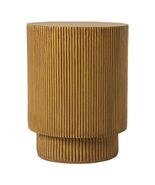 LeisureMod Modern Side Table Round Fiberstone Top Accent End Table for H... - €94,05 EUR