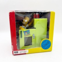 The Simpsons Homer Talking Alarm Clock Animated Light/Sound Wesco 2001 RARE NEW - £58.76 GBP