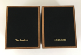 Vintage Technics Model SB-S15 Bookshelf Speakers - Simulated Wood - 2 Sp... - $54.44