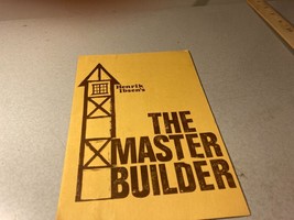 Vintage 1970&#39;s CTS  Repertory Theatre The Master Builder Program Pamphlet - £11.76 GBP