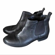 Some Society Noa fine leather boots booties women’s size 9 - £43.05 GBP