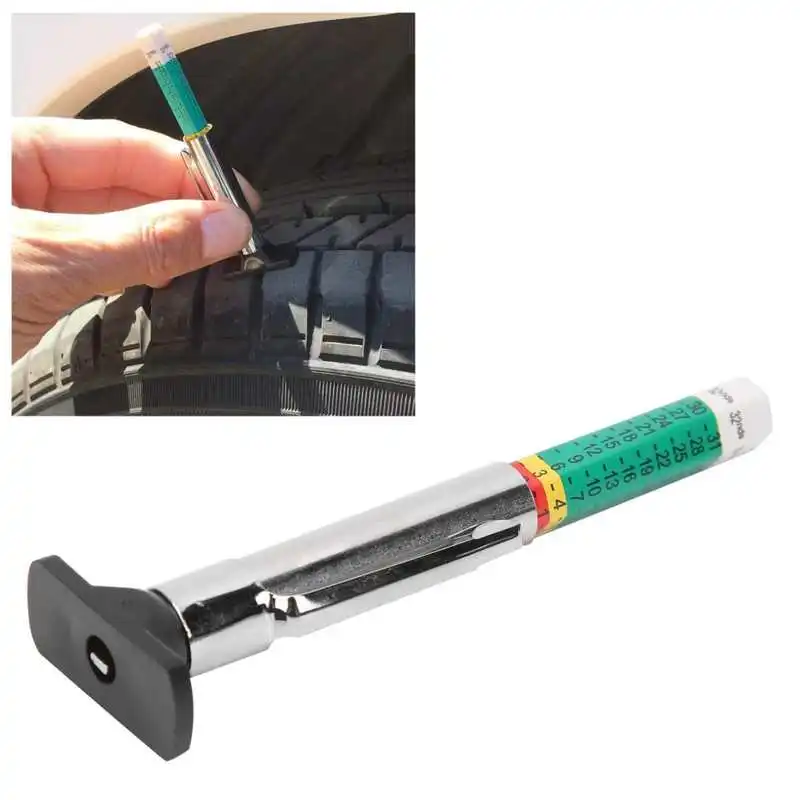 0-25mm  Tread Depth Gauge Tester Portable Car Tyre Measuring Tool Universal Stai - $96.55