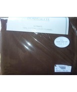 DORMISETTE GERMAN LUXURY Cotton FLANNEL 3PC KING DUVET COVER SET chocola... - £95.85 GBP