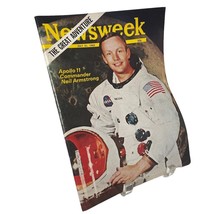 Newsweek Magazine July 21 1969 Apollo 11 Commander Neil Armstrong Very Nice - $13.75