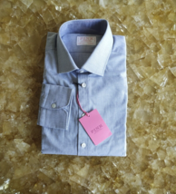 Thomas Pink London Tailored Fit Formal Chambray Shirt $149 WORLDWIDESHIP... - £71.05 GBP