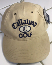 Callaway Golf Hat CSUB Bakersfield Beige Strapback Adjustable Baseball C... - £22.89 GBP