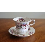 Vtg Paragon Flower Festival J Vintage Bone China Floral Teacup Saucer En... - $354.02 MXN