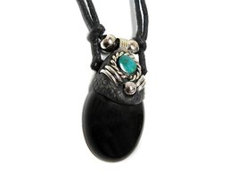 Mia Jewel Shop Oval Semi Precious Healing Gemstone Crystal Cabochon Pend... - $15.83