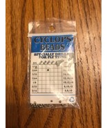 CYCLOPS BEADS 5/64” Nickel 24/PKG EYC0255 Ships N 24h - €6,78 EUR