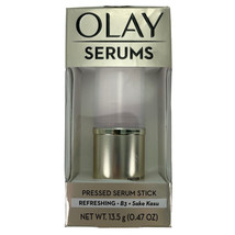 Olay Serums Pressed Serum Stick Refreshing Hydration .47oz B3 Sake Kasu - $5.75