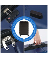 24 Inch Hardside Expandable Luggage with Spinner Wheels, Checked-Medium ... - €47,13 EUR