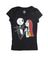 Juniors Girls The Nightmare Before Christmas Jack &amp; Sally T-Shirt, Tee, ... - €10,86 EUR
