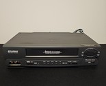 Sylvania VCR 4 Head VHS Recorder 19 Micron w/ A/V, No Remote KVS600 - Te... - $38.69