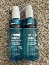 2X Neutrogena Hydro Boost With Hyaluronic Acid Hydrating Gel Cleanser 7.8oz - $11.74