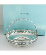 Tiffany &amp; Co Sterling Silver Makers Trinket Nut Candy Basket Dish - £316.02 GBP